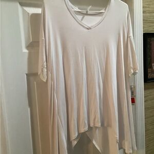 Passports Split Flowy Shirt